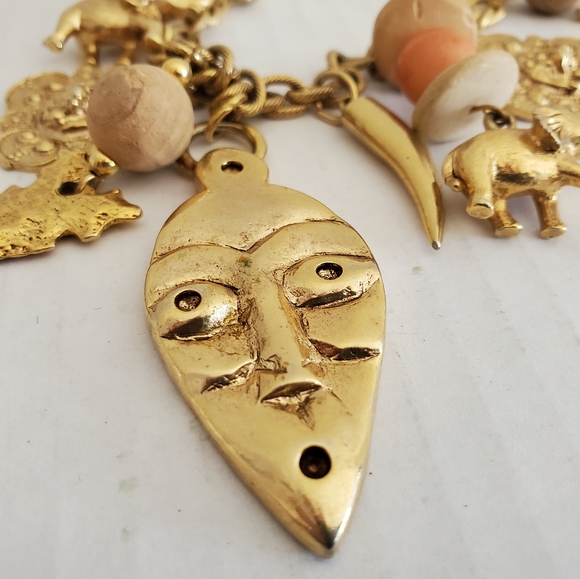 Vintage Whimsical Charm Necklace - Picture 6 of 7